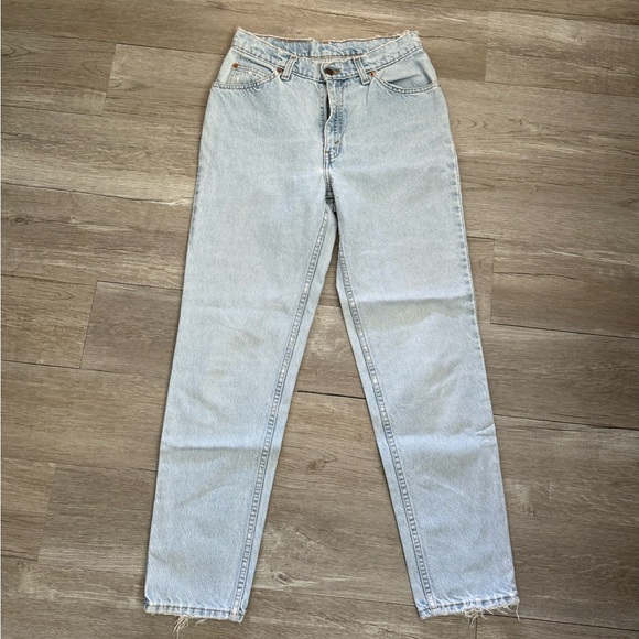 Vintage Orange Tab Levi’s 912 Light Wash - Picture 3 of 7
